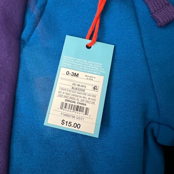 Baby Track Jogger Pants - LEGO® Collection x
Target Blue 0-3M - Picture 5 of 6